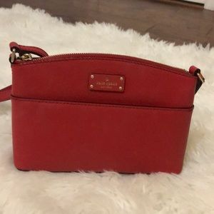 Kate spade  red leather purse